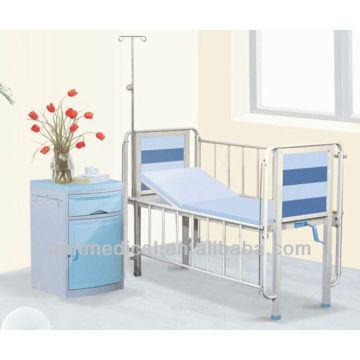 Hospital Manual foldaway baby bed/used for medical care children bed